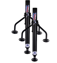 Reelax Reef Rigger 550 Black Outrigger Bases (Pair)