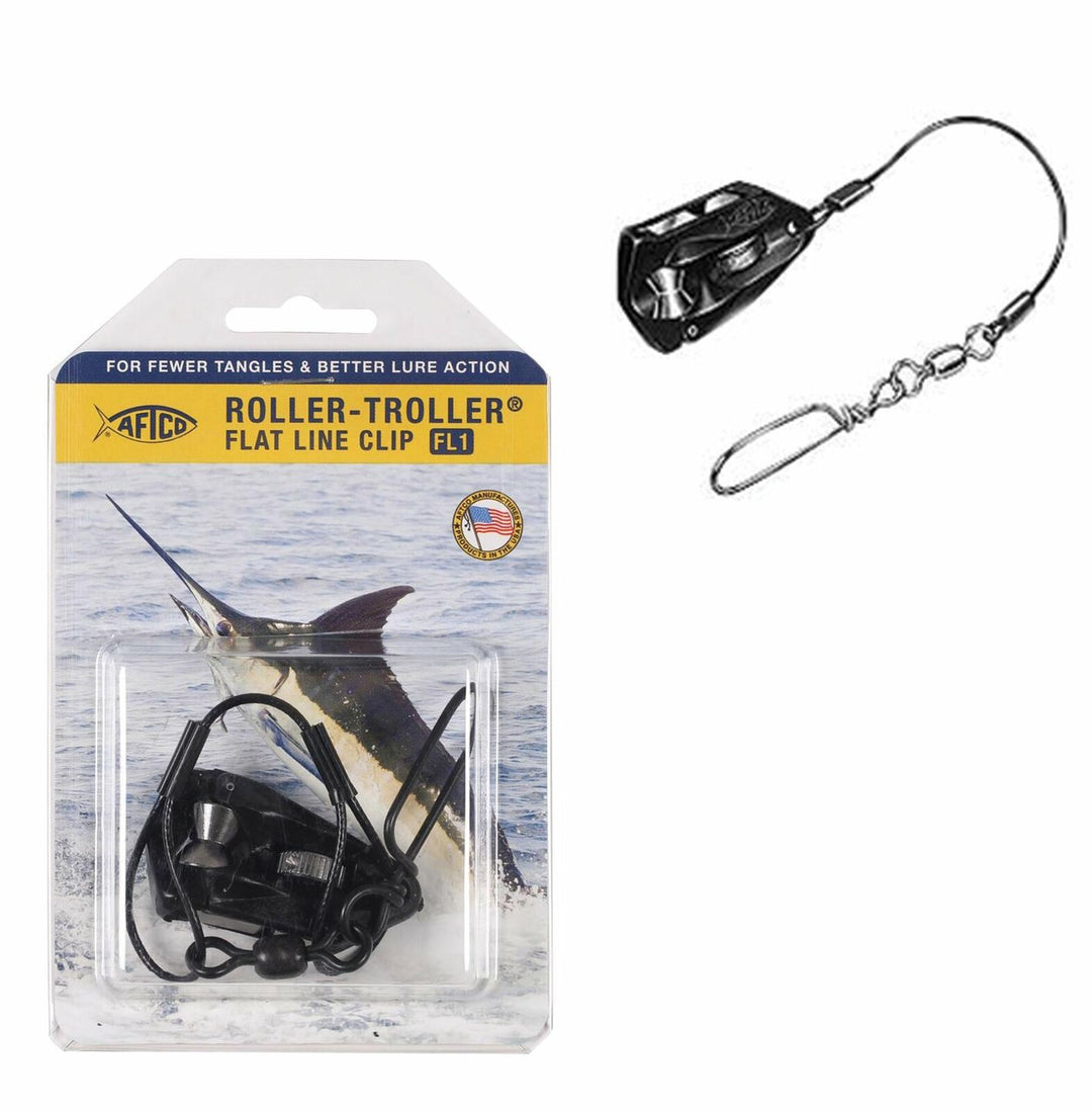 Troller Out Riggers Aftco Roller Troller Flat Line Clip – Oceanblue Outriggers