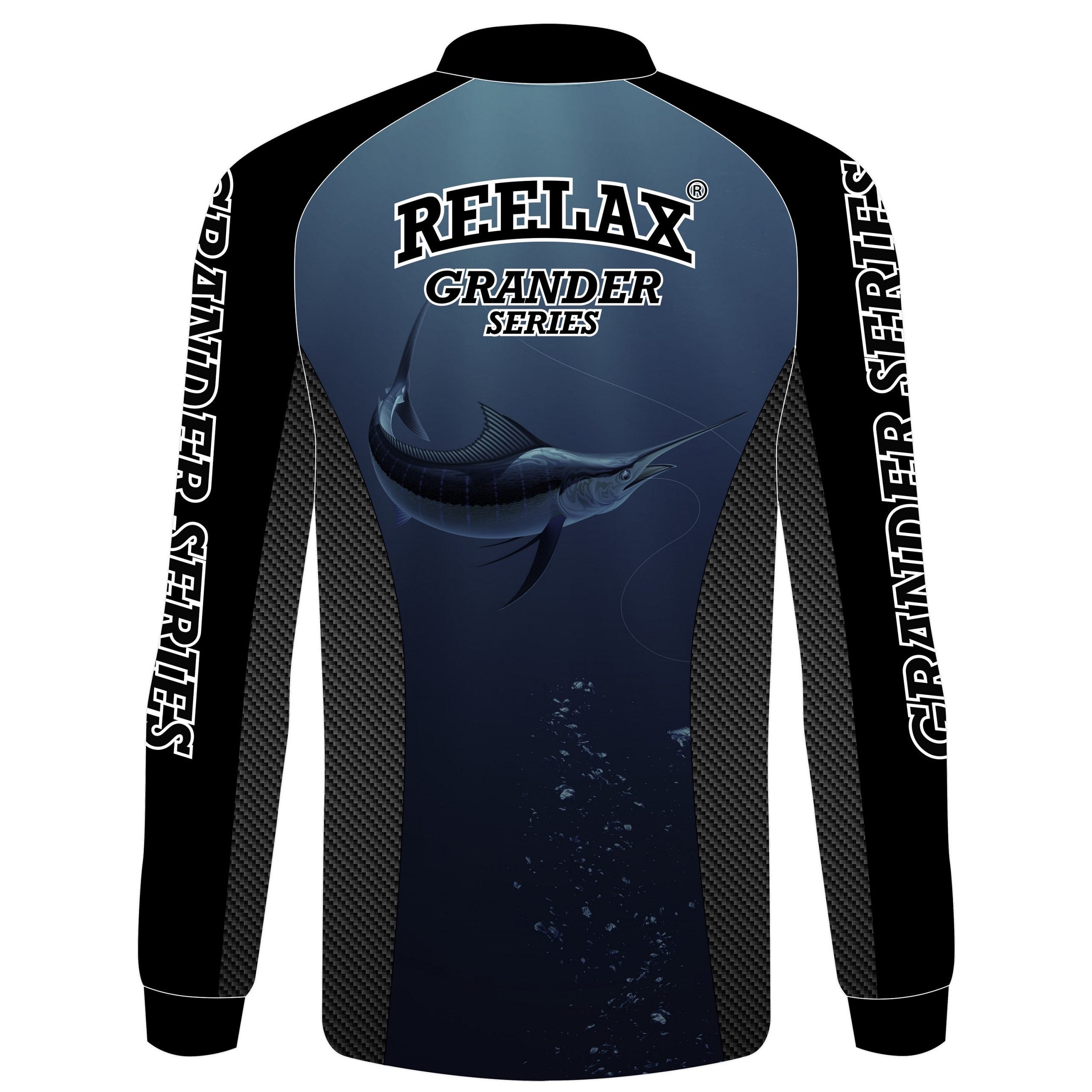 Reelax Mens Fishing Shirt Grander Series Edition – Oceanblue Outriggers